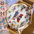 Personalized Disney Mouse Watch Custom Name Gift for Women Women Hand Watch GradoCreations