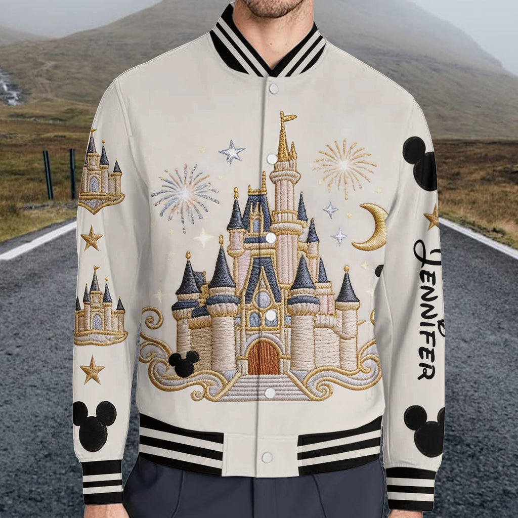 Personalized Dream Trip Varsity Jacket Custom Name Gift Varsity Jacket GradoCreations
