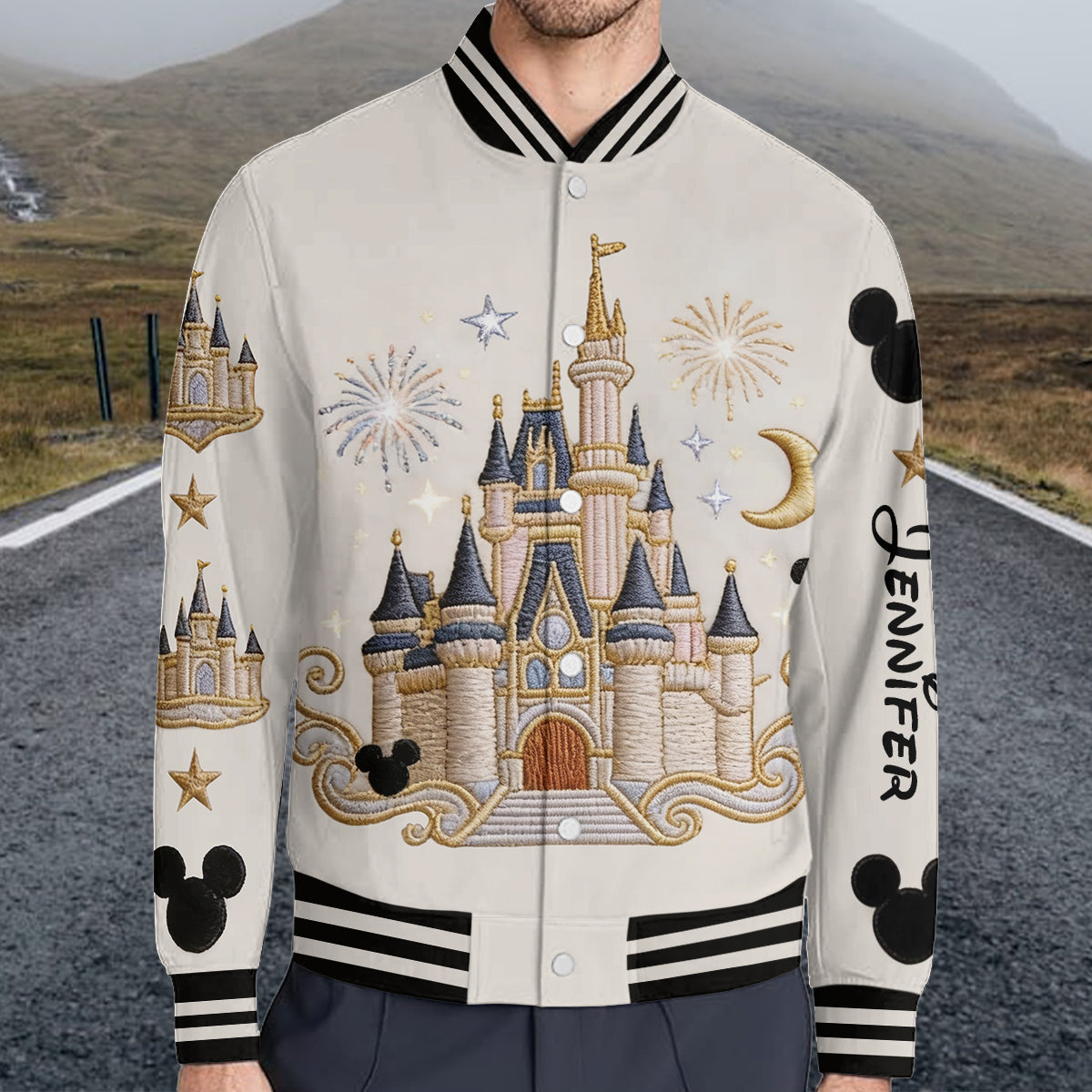 Personalized Dream Trip Varsity Jacket Custom Name Gift Varsity Jacket GradoCreations