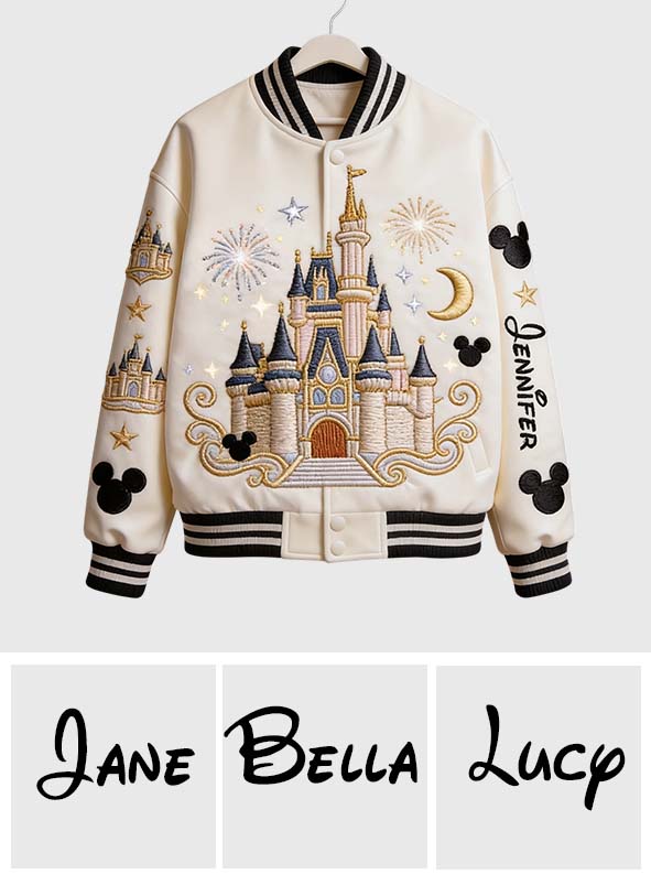 Personalized Dream Trip Varsity Jacket Custom Name Gift Varsity Jacket GradoCreations