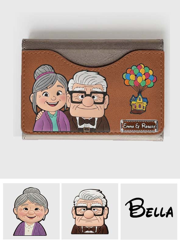 Personalized Magsafe Wallet Custom Name Gift for Couples Magsafe Wallet GradoCreations