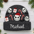 Personalized Nightmare Beanie Hat Custom Name Gift for Kids Beanie Hat GradoCreations