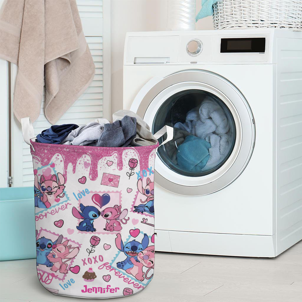 Personalized Ohana Storage Basket Custom Name Laundry Organizer Laundry Basket GradoCreations