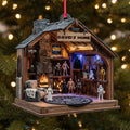 Personalized Star Wars Geek Cave Cabin Ornament - Unique Gift for Christmas Ornament GradoCreations