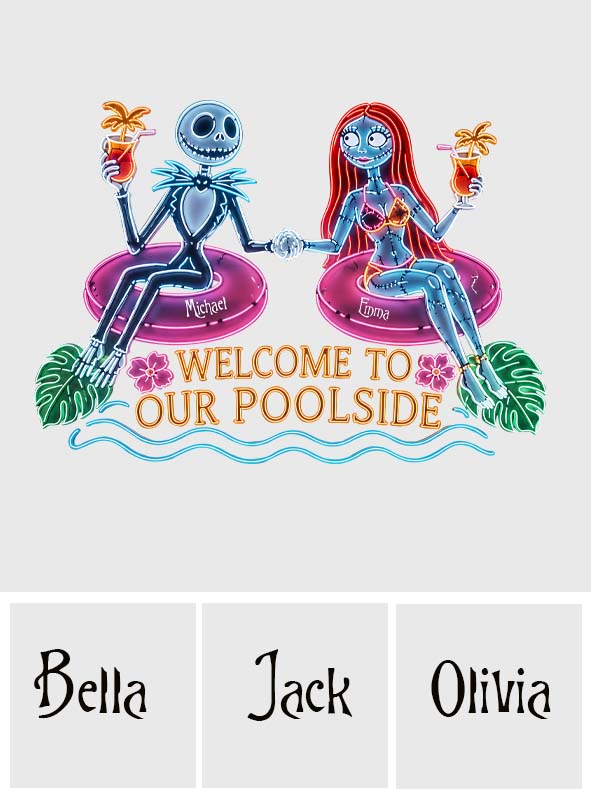 Personalized Neon LED Light Sign for Poolside Decor Neon LED Light Sign GradoCreations