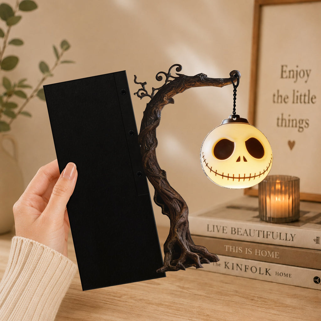 Personalized 3D Nightmare Bookshelf Lamp Custom Decor Gift Bookshelf Lamp GradoCreations