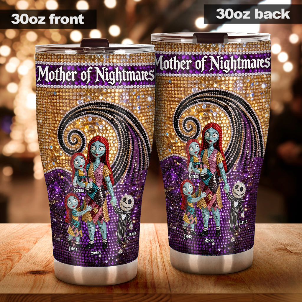 Personalized Nightmare Tumbler Custom Name Gift for Mom Tumbler GradoCreations