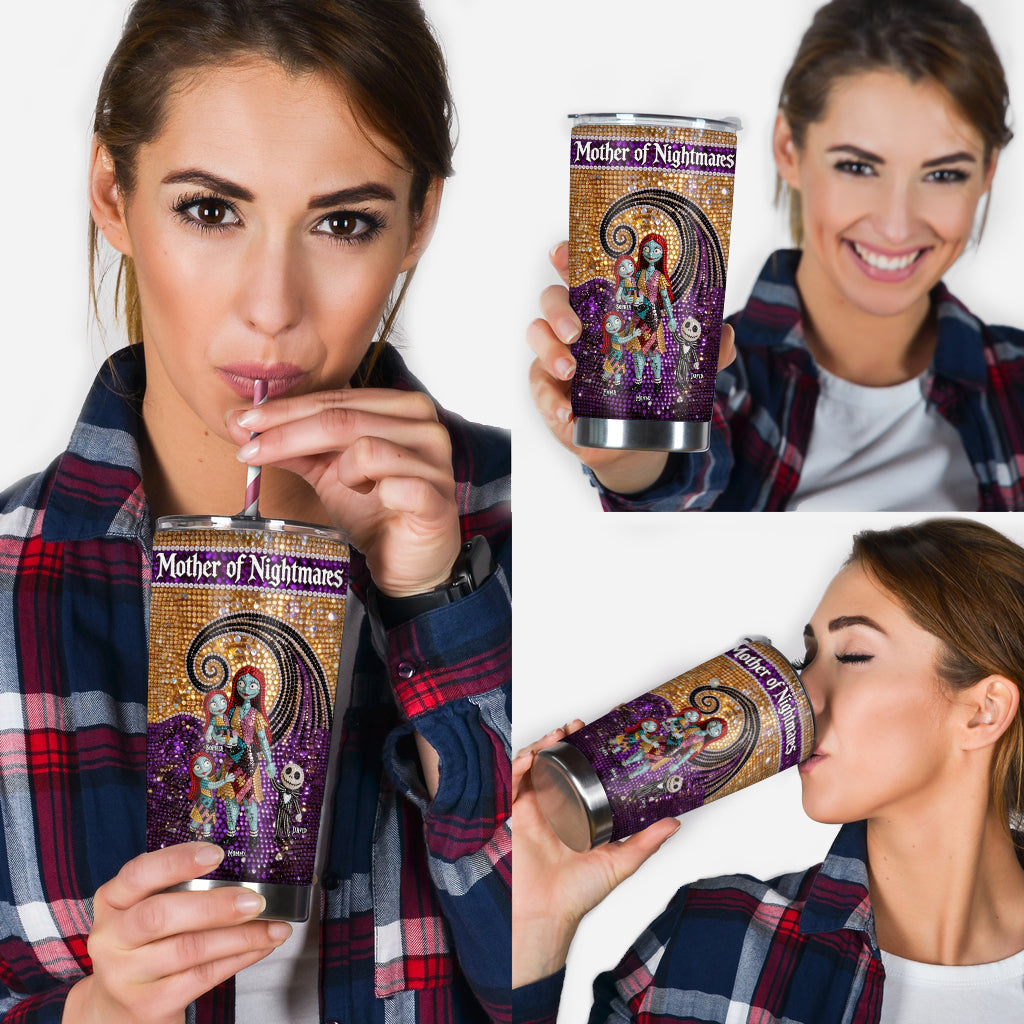 Personalized Nightmare Tumbler Custom Name Gift for Mom Tumbler GradoCreations