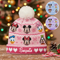 Personalized Disney Mouse Beanie Hat with Custom Name Gift Beanie Hat GradoCreations