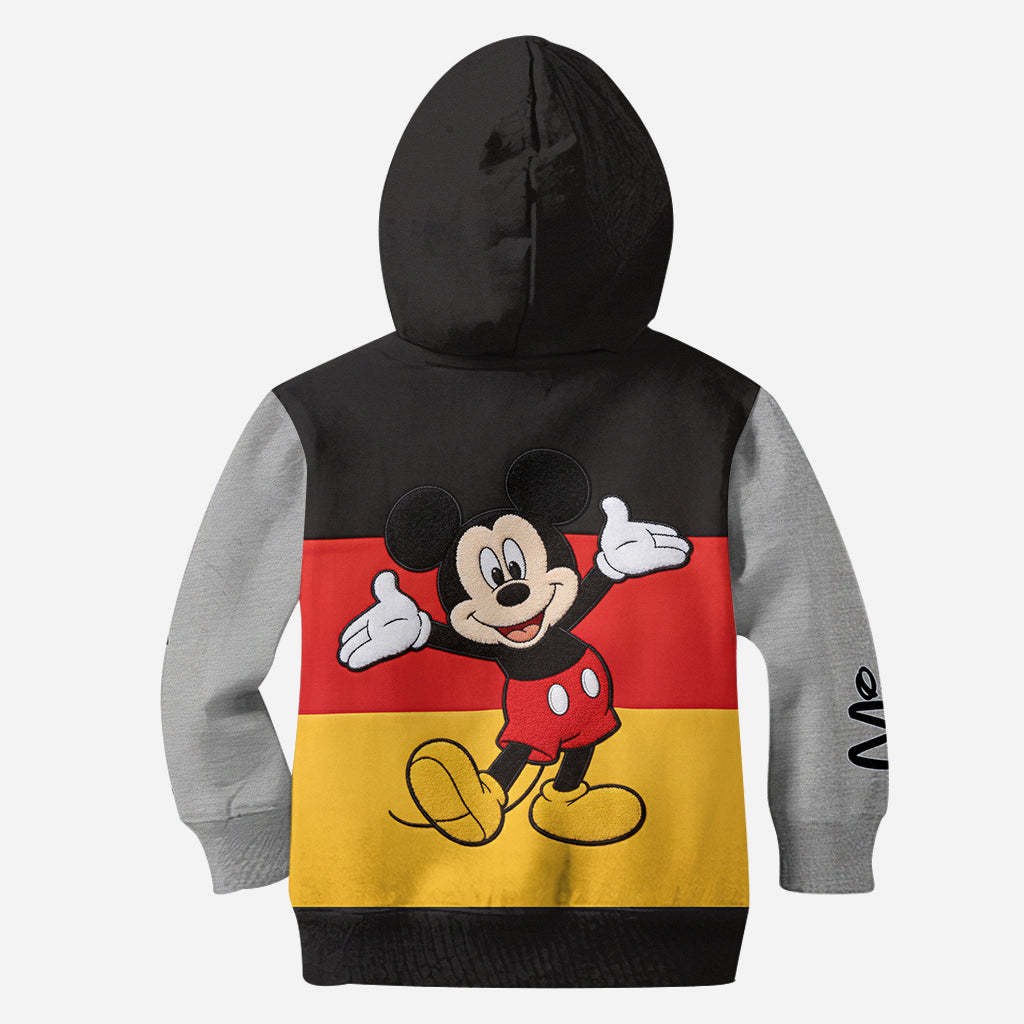Personalized Mickey and Minnie Mouse Hoodie & Leggings Set for Couples Hoodie & Leggings GradoCreations