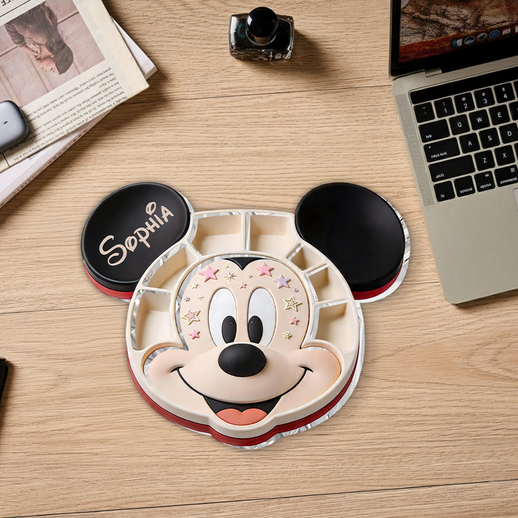 Personalized Mickey Mouse Catch-All Tray for Kids Gift Catch-All Tray GradoCreations