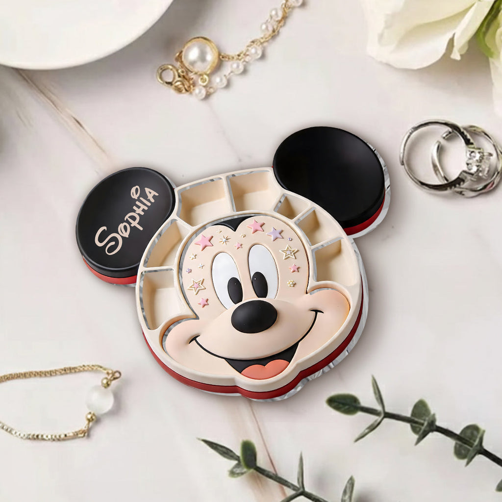 Personalized Mickey Mouse Catch-All Tray for Kids Gift Catch-All Tray GradoCreations