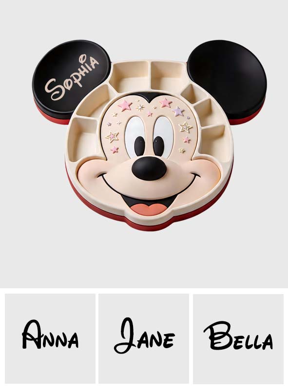 Personalized Mickey Mouse Catch-All Tray for Kids Gift Catch-All Tray GradoCreations