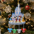 Personalized Disney Family Mouse Ornament with Custom Charms Ornament With Charm GradoCreations