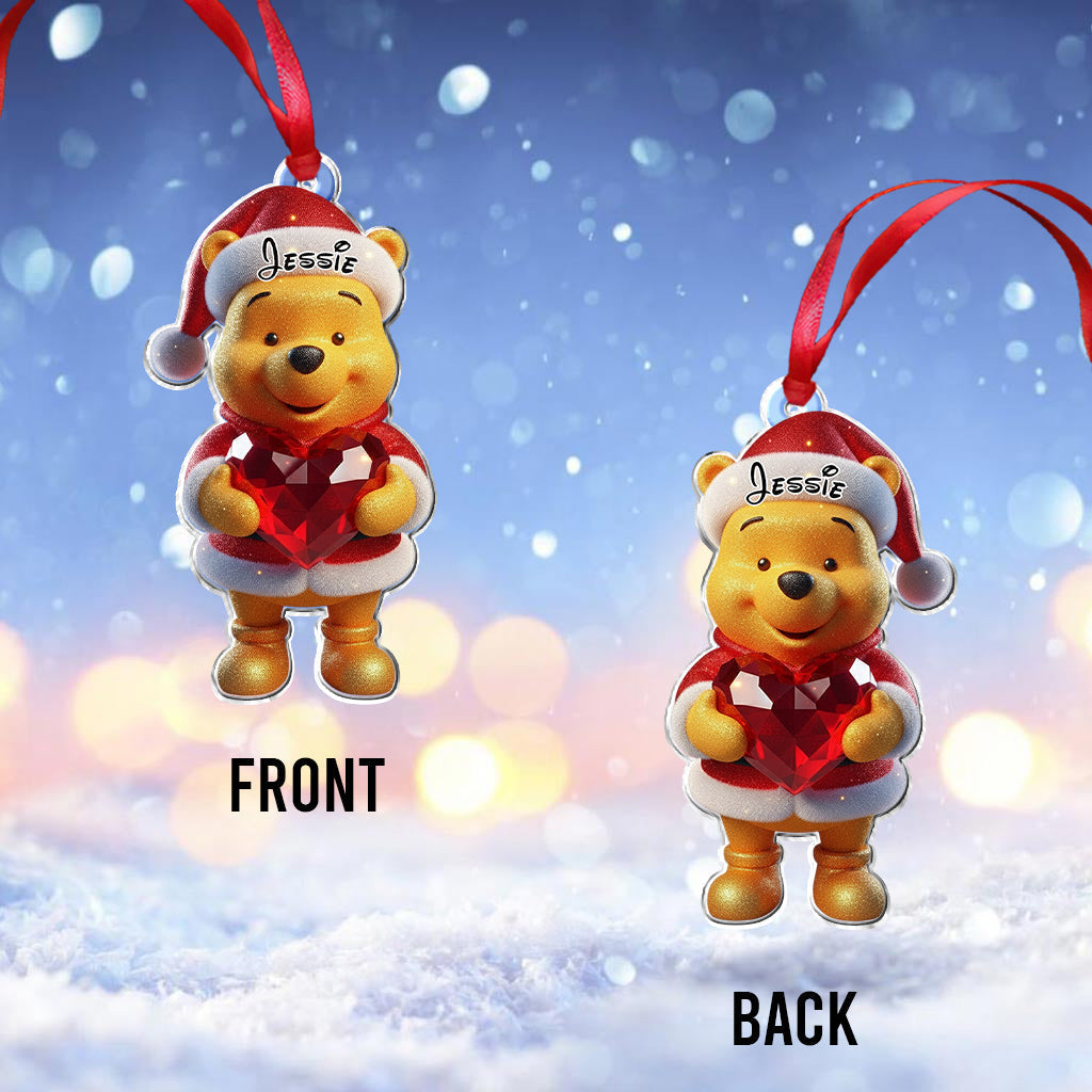 Personalized Disney Mouse Ornament Custom Name Holiday Gift Ornament GradoCreations