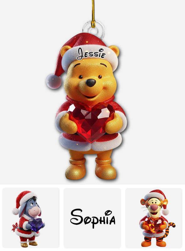 Personalized Disney Mouse Ornament Custom Name Holiday Gift Ornament GradoCreations