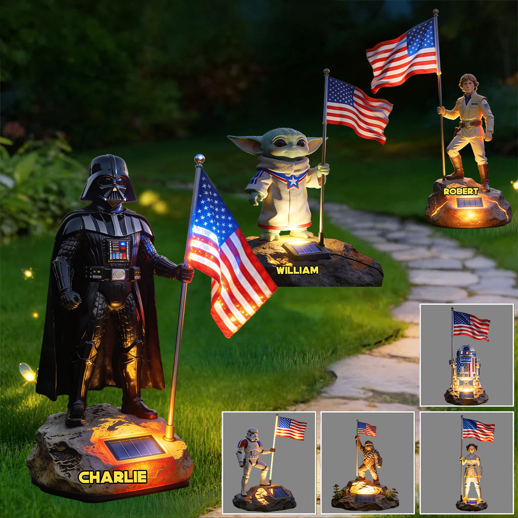 Personalized Solar Acrylic Light Custom Shape for Garden Decor Solar Acrylic Light GradoCreations