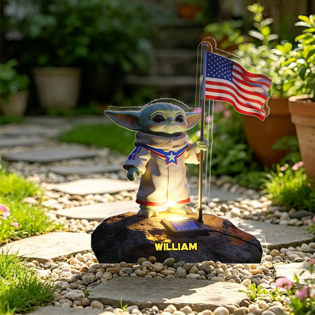 Personalized Solar Acrylic Light Custom Shape for Garden Decor Solar Acrylic Light GradoCreations