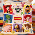 Personalized Toy Story Blanket Soft Custom Name Gift for Kids Blanket GradoCreations