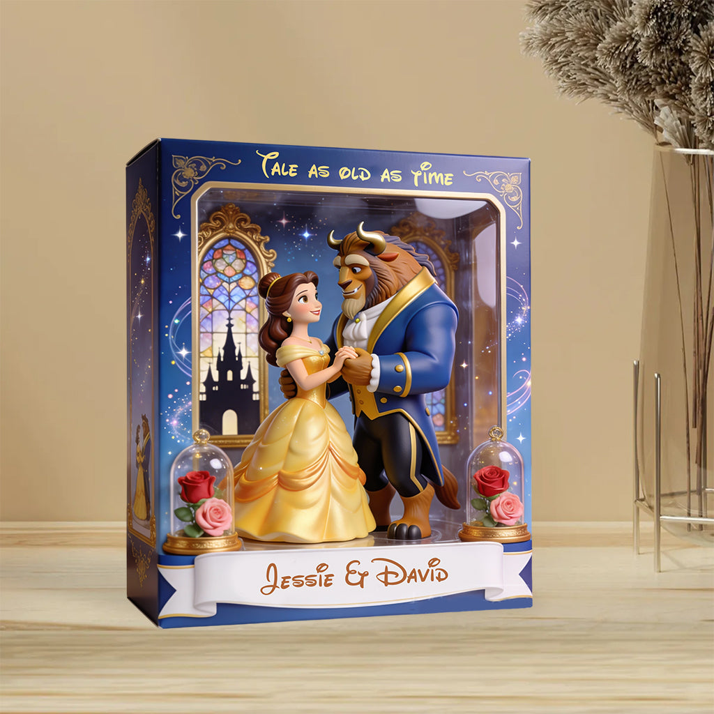 Personalized Beauty and the Beast Acrylic Plaque Custom Gift Custom Shaped Acrylic Plaque GradoCreations