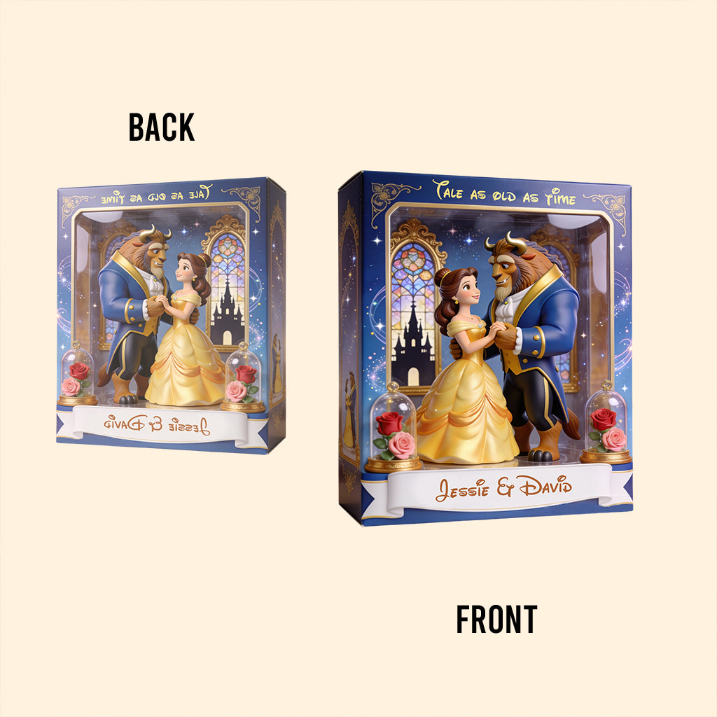 Personalized Beauty and the Beast Acrylic Plaque Custom Gift Custom Shaped Acrylic Plaque GradoCreations