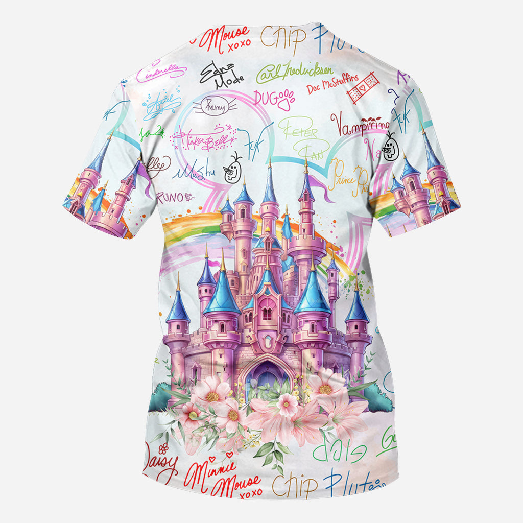 Personalized All Over Print Mouse Shirt Custom Name Gift All Over Shirt GradoCreations