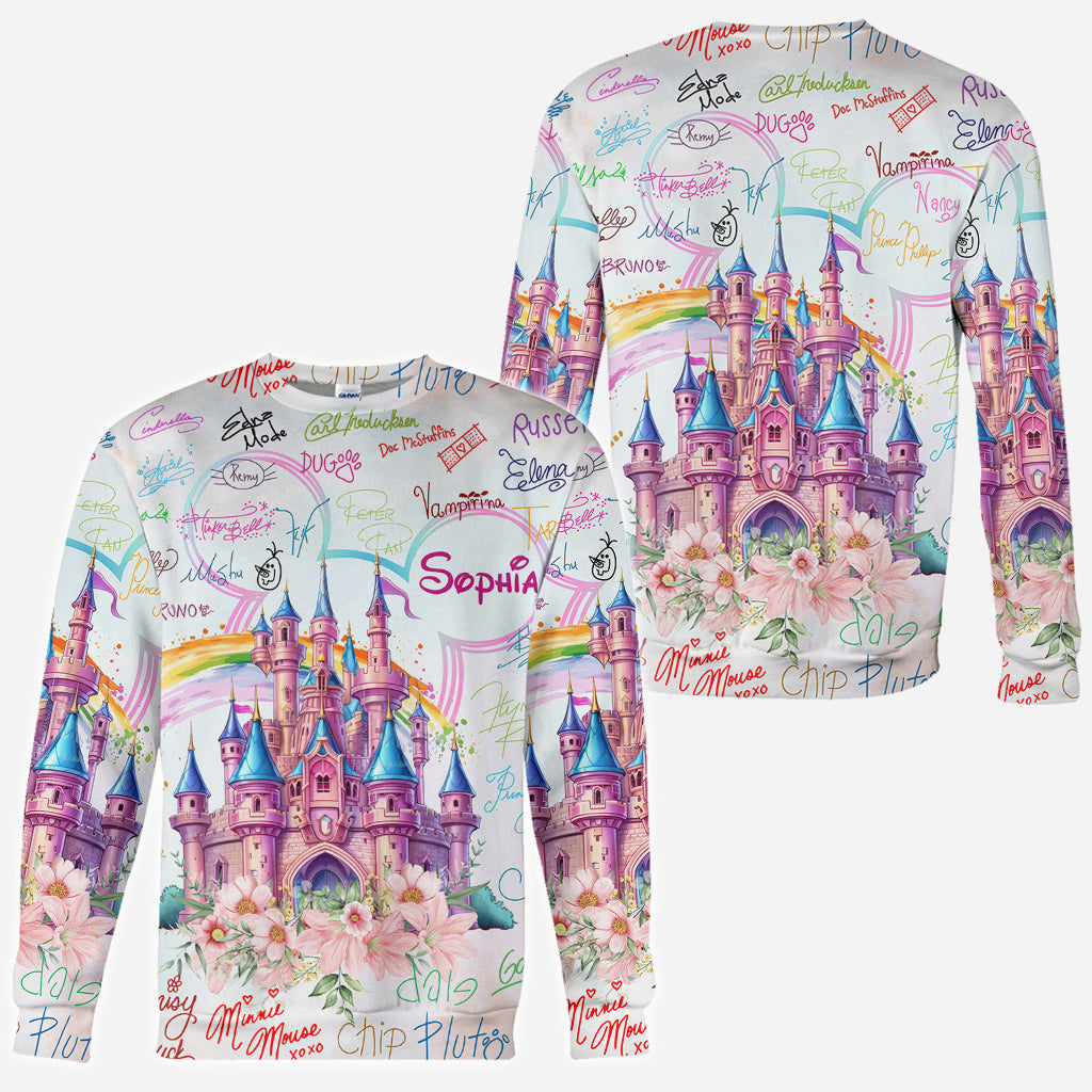 Personalized All Over Print Mouse Shirt Custom Name Gift All Over Shirt GradoCreations