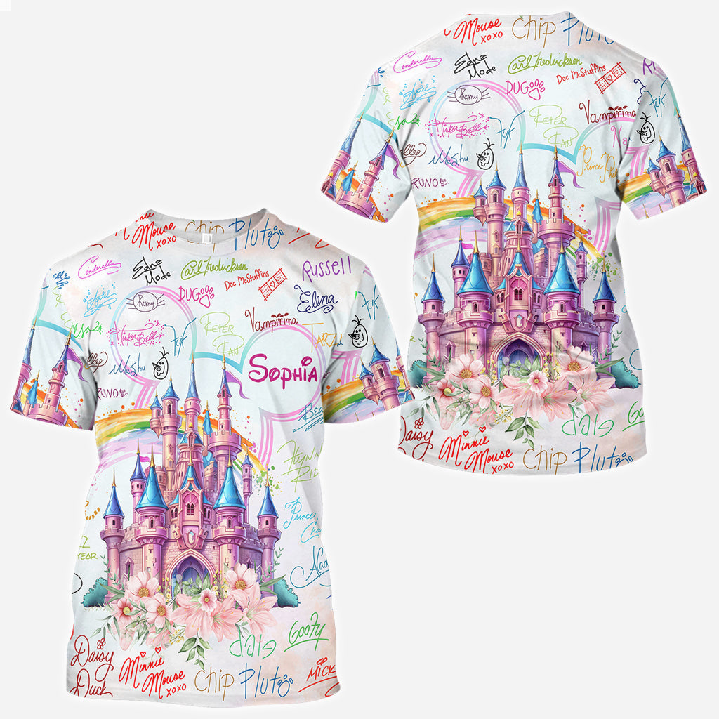 Personalized All Over Print Mouse Shirt Custom Name Gift All Over Shirt GradoCreations