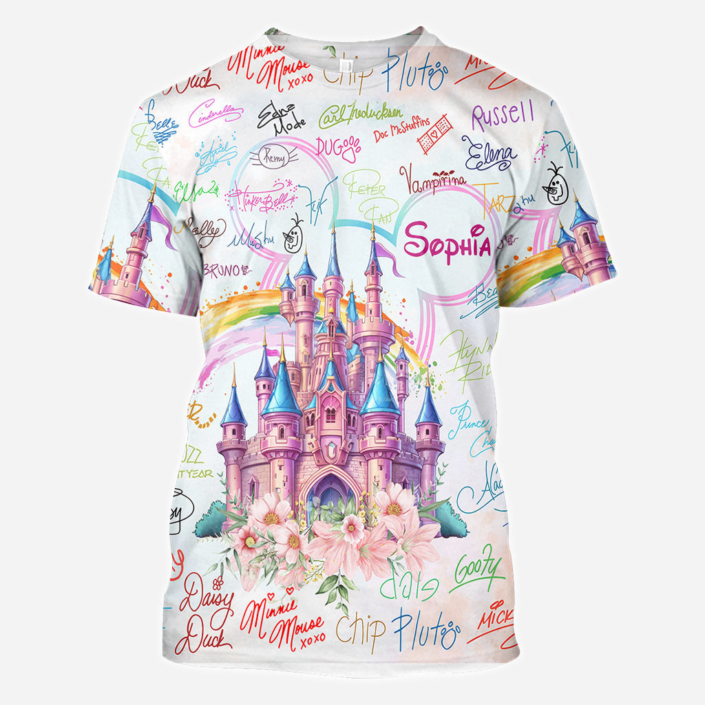 Personalized All Over Print Mouse Shirt Custom Name Gift All Over Shirt GradoCreations