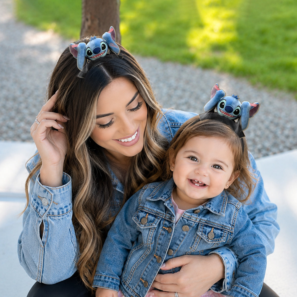 Personalized Ohana Shaped Leather Headband for Kids & Adults Shaped Leather Headband GradoCreations