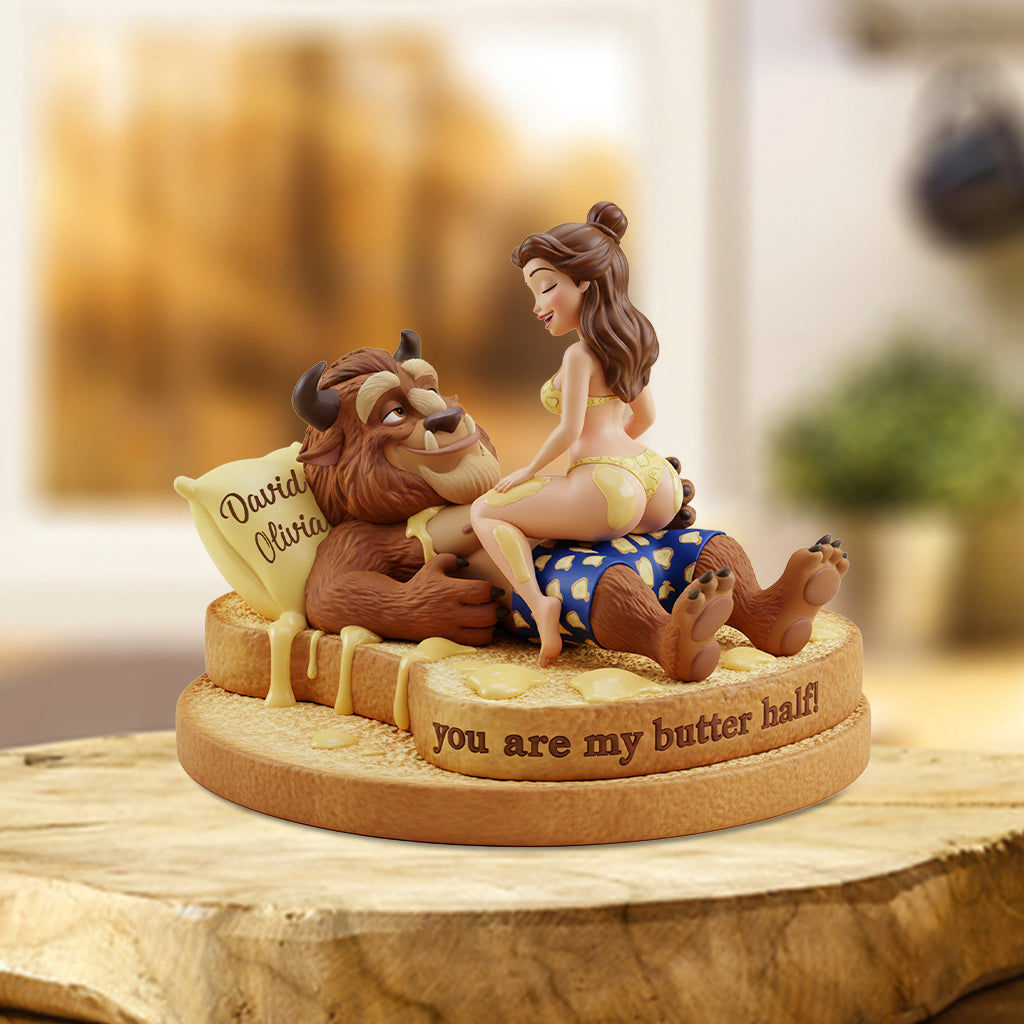 Personalized Beauty and the Beast Acrylic Plaque Custom Gift for Couples Custom Shaped Acrylic Plaque GradoCreations