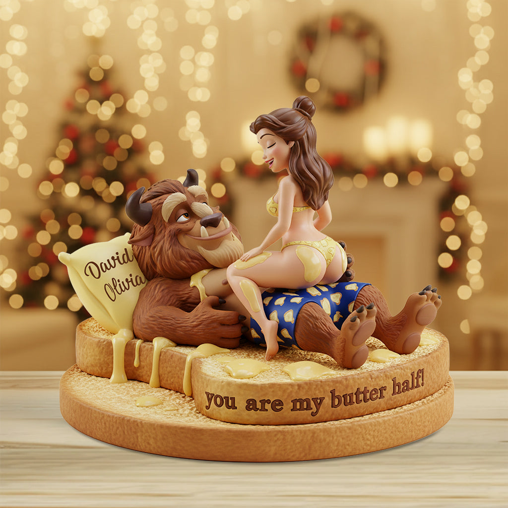 Personalized Beauty and the Beast Acrylic Plaque Custom Gift for Couples Custom Shaped Acrylic Plaque GradoCreations