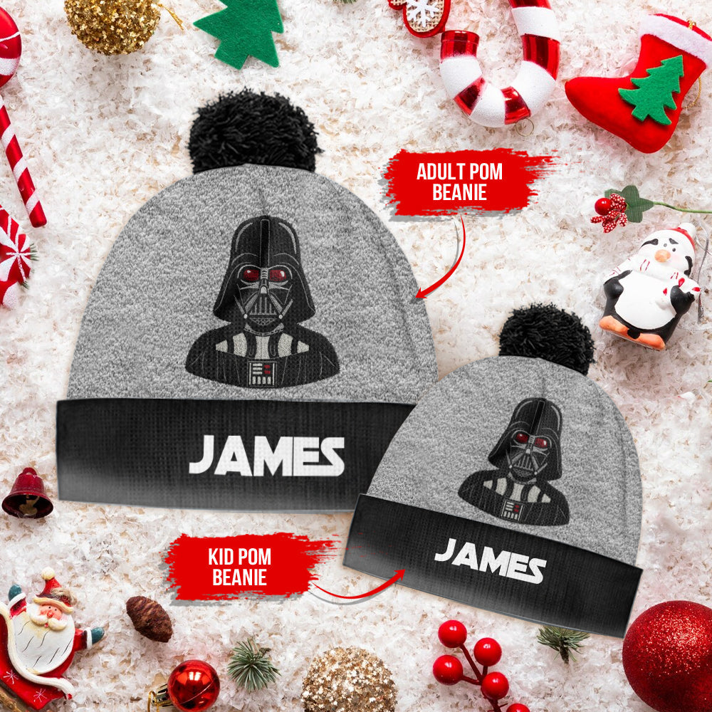 Personalized Star Wars Beanie Hat Custom Name Gift for Kids Beanie Hat GradoCreations