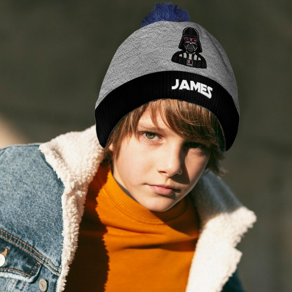 Personalized Star Wars Beanie Hat Custom Name Gift for Kids Beanie Hat GradoCreations