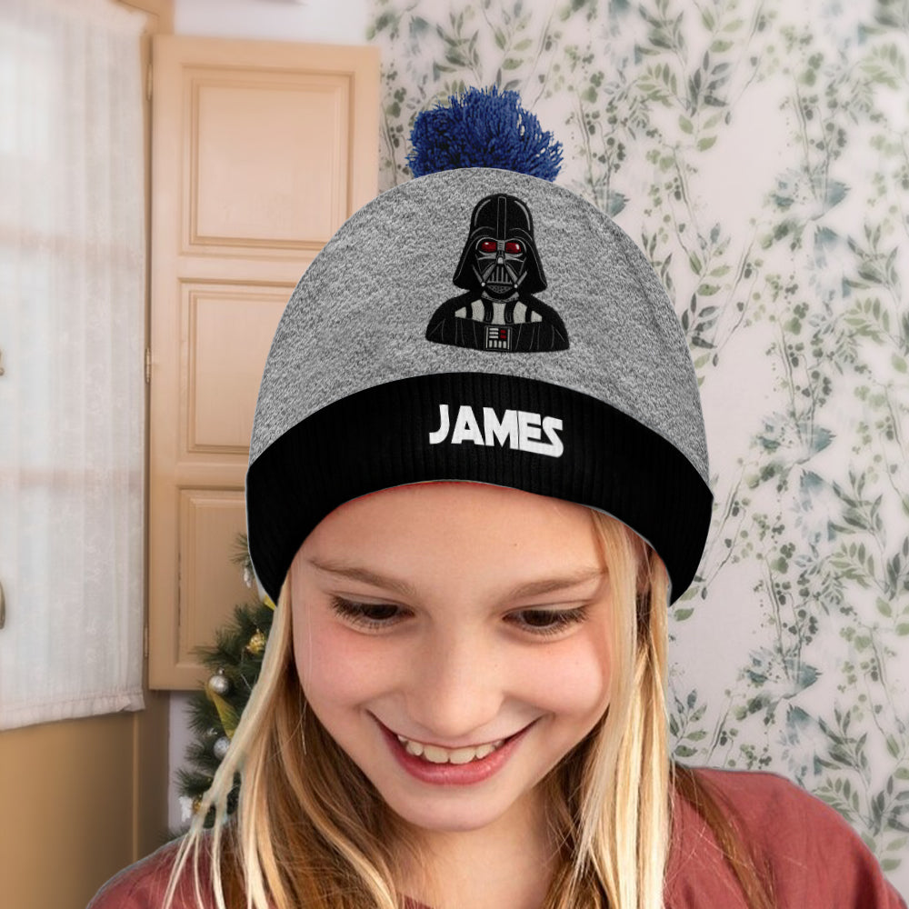 Personalized Star Wars Beanie Hat Custom Name Gift for Kids Beanie Hat GradoCreations