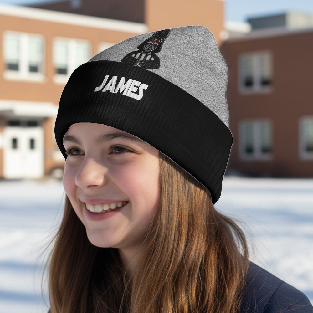 Personalized Star Wars Beanie Hat Custom Name Gift for Kids Beanie Hat GradoCreations