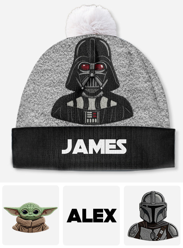 Personalized Star Wars Beanie Hat Custom Name Gift for Kids Beanie Hat GradoCreations