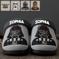 Personalized Star Wars Slippers Custom Name Cozy Gift for Fans Slippers GradoCreations
