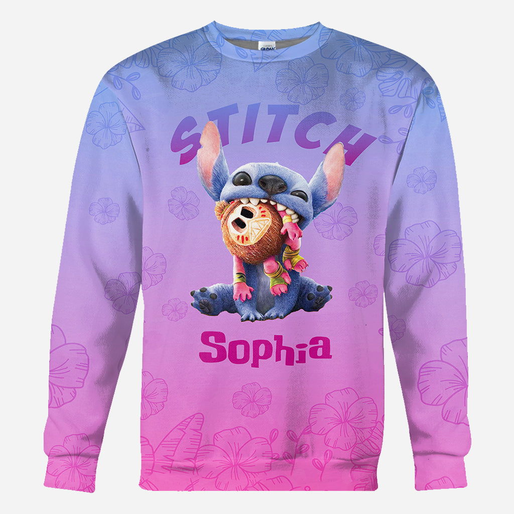 Personalized Ohana All Over Shirt Custom Name for Summer All Over Shirt GradoCreations