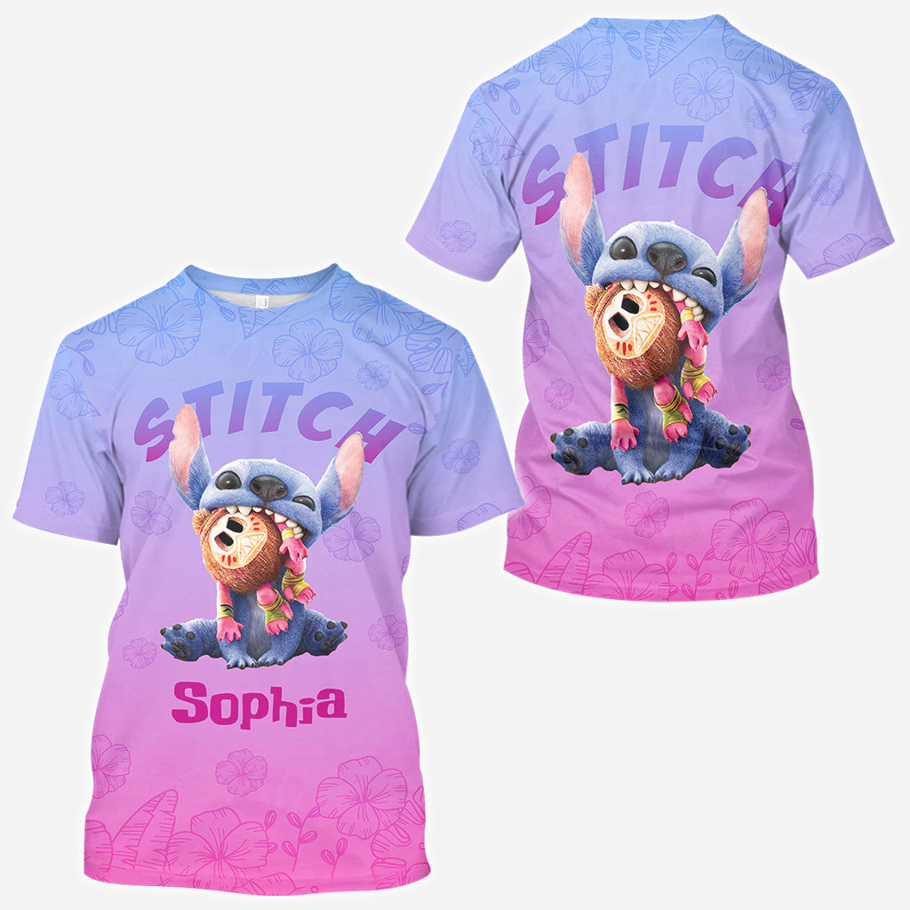 Personalized Ohana All Over Shirt Custom Name for Summer All Over Shirt GradoCreations