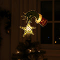 Personalized LED Light Tree Topper Custom Name Christmas Decoration LED Light Tree Topper GradoCreations