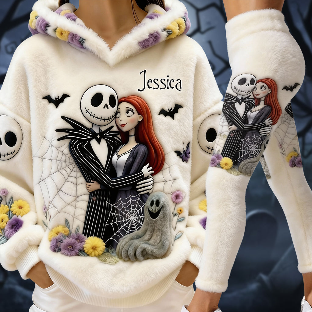 Personalized Nightmare Hoodie and Leggings Gift for Her Hoodie & Leggings GradoCreations