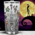 Personalized Nightmare Before Christmas Tumbler Custom Name Gift Tumbler GradoCreations
