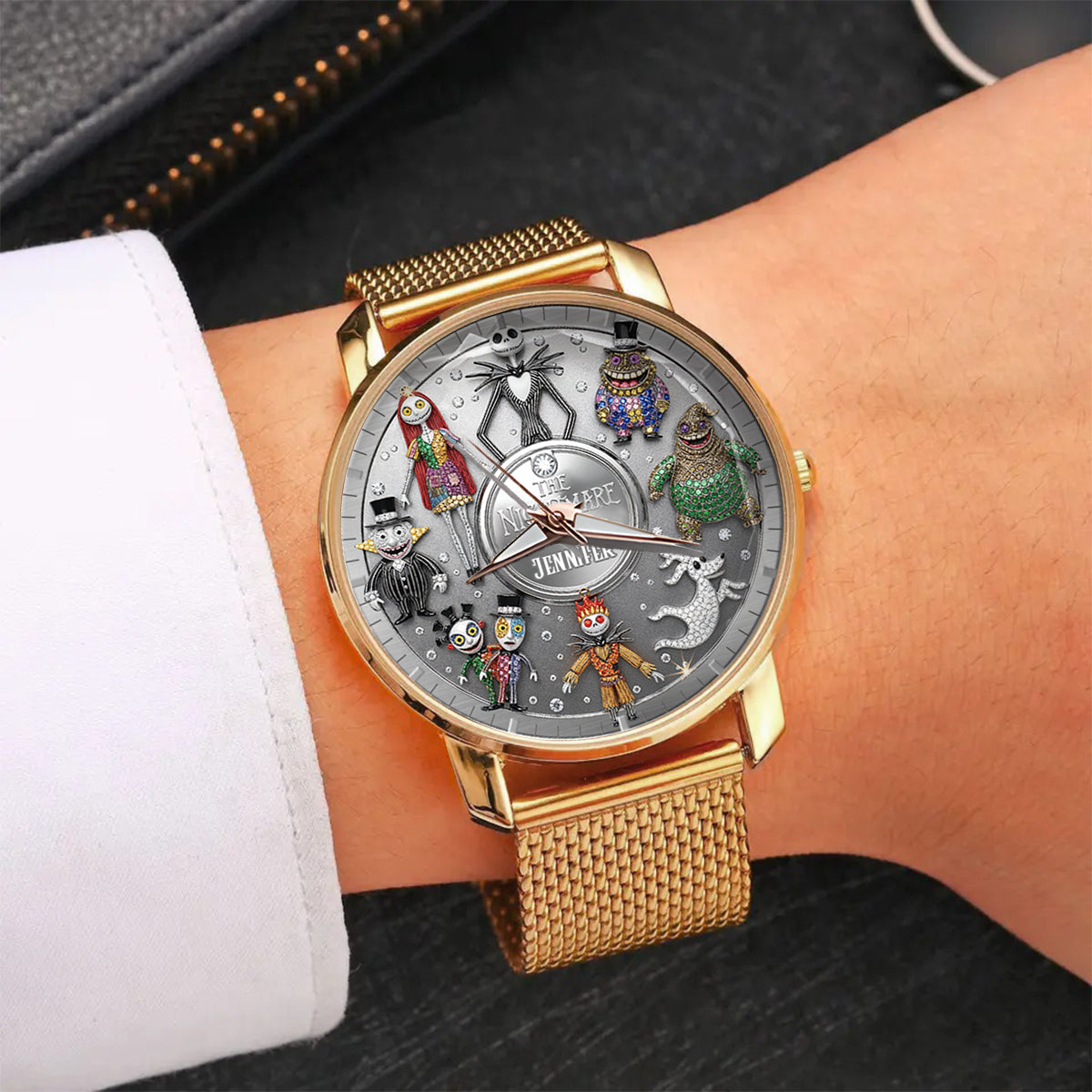 Personalized Nightmare Women Hand Watch Custom Name Gift Women Hand Watch GradoCreations