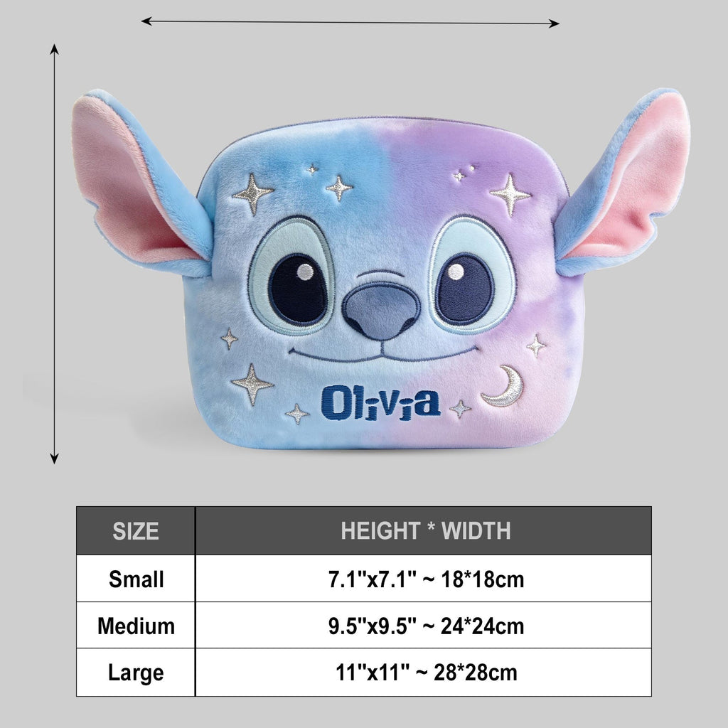 Personalized Alien Plush Crossbody Bag for Kids | Cute Gift Plush Crossbag GradoCreations