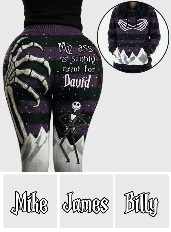 Personalized Nightmare Hoodie and Leggings Set for Unique Gifts Hoodie & Leggings GradoCreations