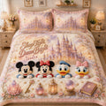 Personalized Disney Dream Trip Quilt Set for Kids with Pillow Covers Quilt Set GradoCreations