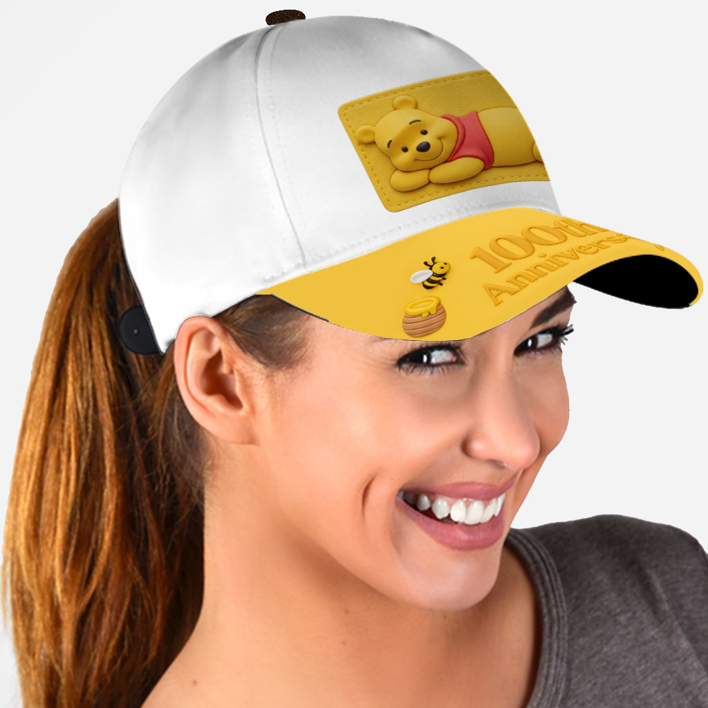 Personalized Winnie the Pooh Classic Cap for Kids - 100th Anniversary Gift Classic Cap GradoCreations