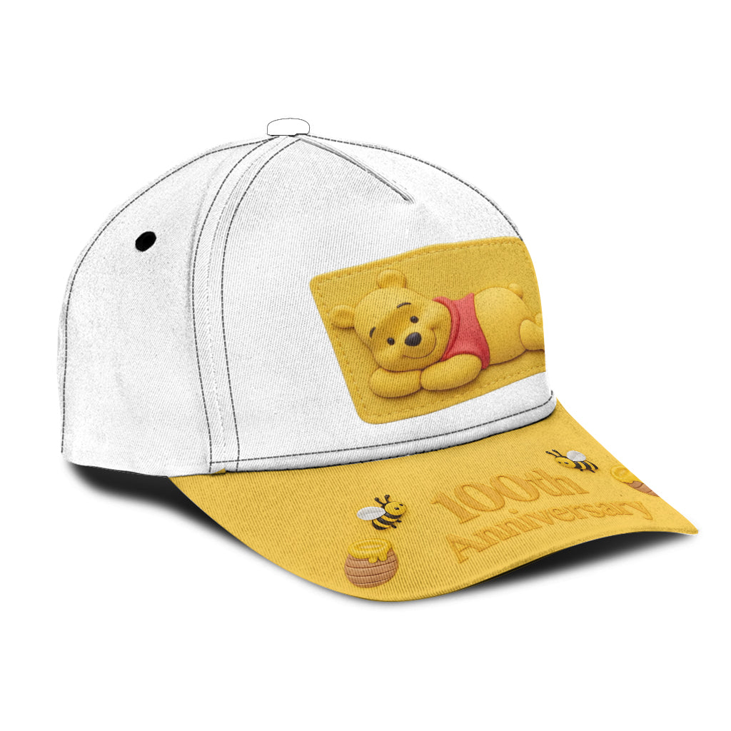 Personalized Winnie the Pooh Classic Cap for Kids - 100th Anniversary Gift Classic Cap GradoCreations