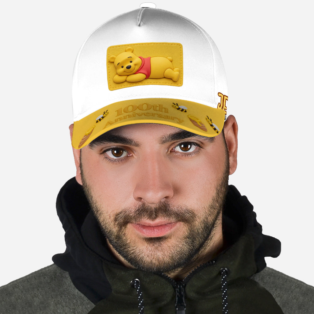 Personalized Winnie the Pooh Classic Cap for Kids - 100th Anniversary Gift Classic Cap GradoCreations